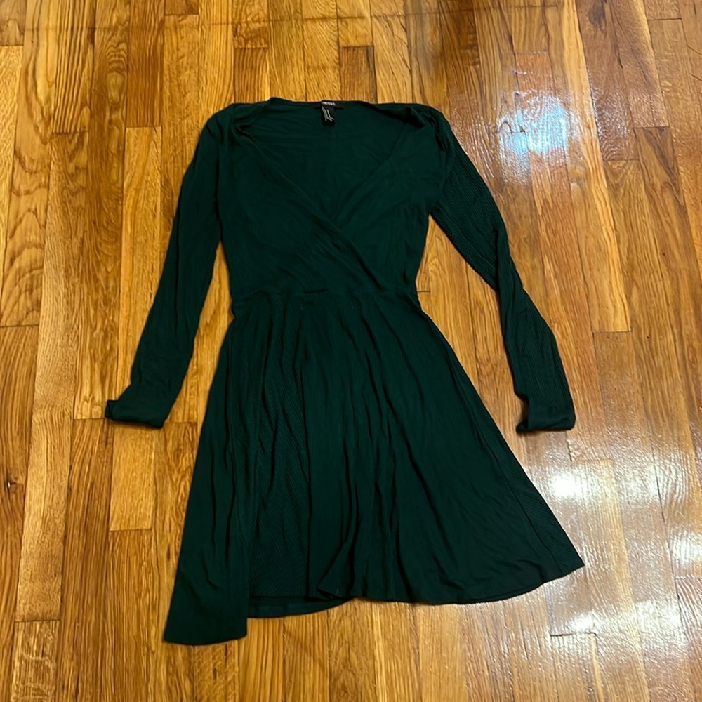Hunter green dress